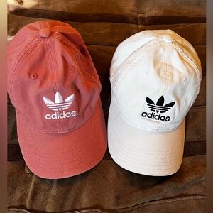 Set of two ADIDAS Women’s Caps Color Salmon & White